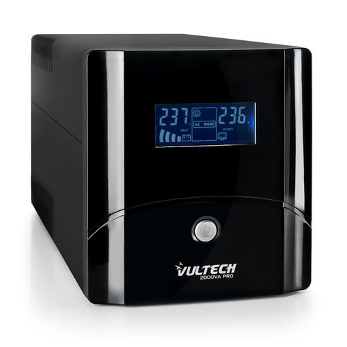 VULTECH UPS 2000VA GRUPPO DI CONTINUITA LINE INTERACTIVE CON LCD UPS2000VA-PRO