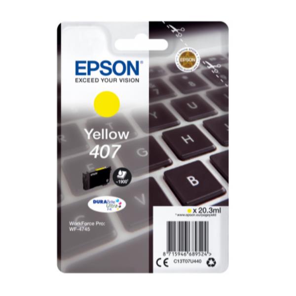 EPSON WF-4745 SERIES INK L GIALLO C13T07U440