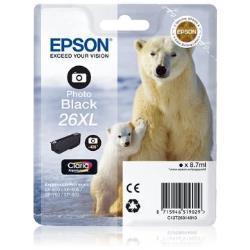 EPSON CARTUCCIA NERO FOTO ORSO POLARE XL C13T26314012