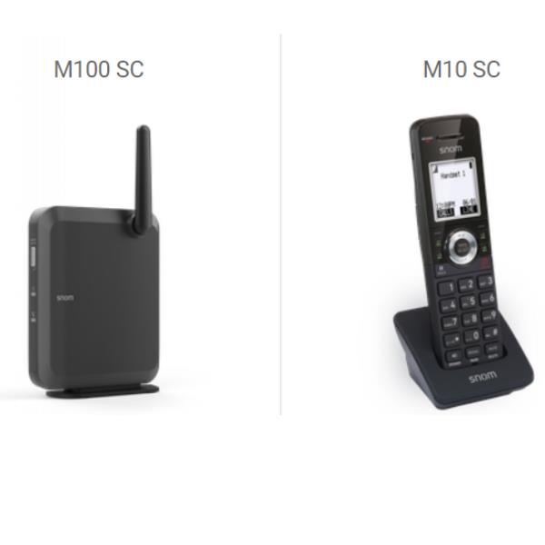 SNOM M110 DECT BUNDLE SINGLE-CELLS 00004610