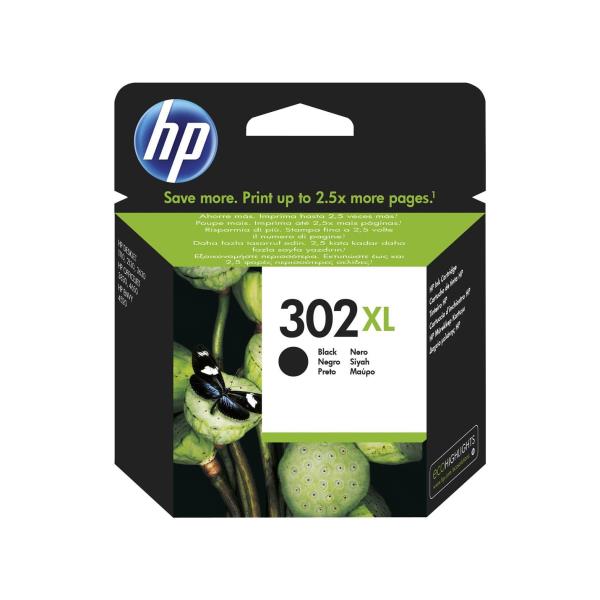 HP 302XL BLACK INK CARTRIDGE F6U68AE#ABE