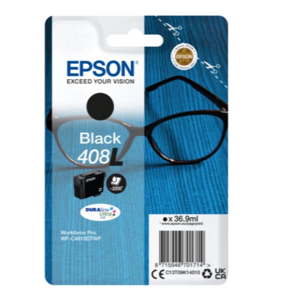 EPSON BLACK 408L DURABRITE ULTRA INK C13T09K14010