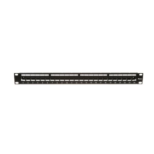 PANDUIT PANN.1U PER 24 RJ45S KEYSTONE NERO KP24WSBL