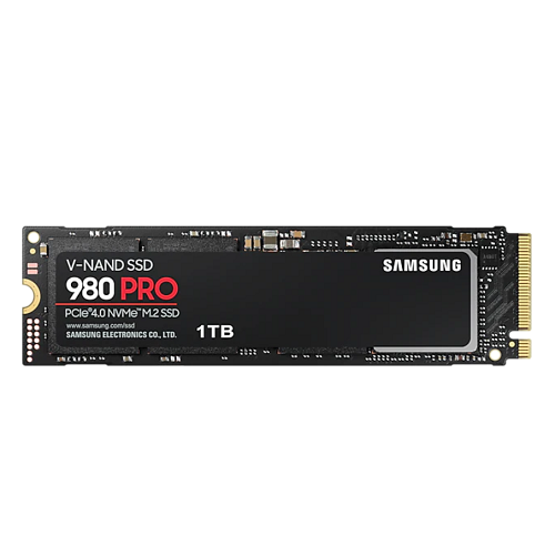SAMSUNG SSD INTERNO 980 PRO 1TB M.2 PCIE R/W 7000/5000 GEN 4X4 MZ-V8P1T0BW