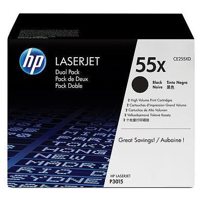 HP CART. LASER JET NERO 12500PG 2 CONF CE255XD