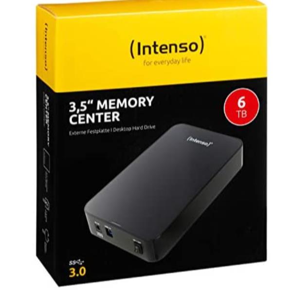 INTENSO HARD DISK EXT 3.0 NERO 6TB 3.5P 6031514