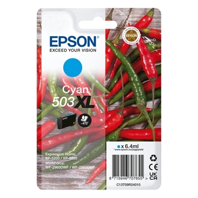 EPSON CARTUCCE PEPERONCINO CYAN 503XL C13T09R24010