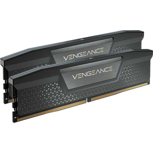 CORSAIR RAM VENGEANCE DDR5 64GB 2X32GB DDR5 5600 PC5-44800 C40 1.25V DESKTOP MEMORY - BLACK CMK64GX5M2B5600C40