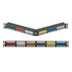 PANDUIT PANN.1U PER 48 RJ45 MINICOM NERO CPP48HDWBLY