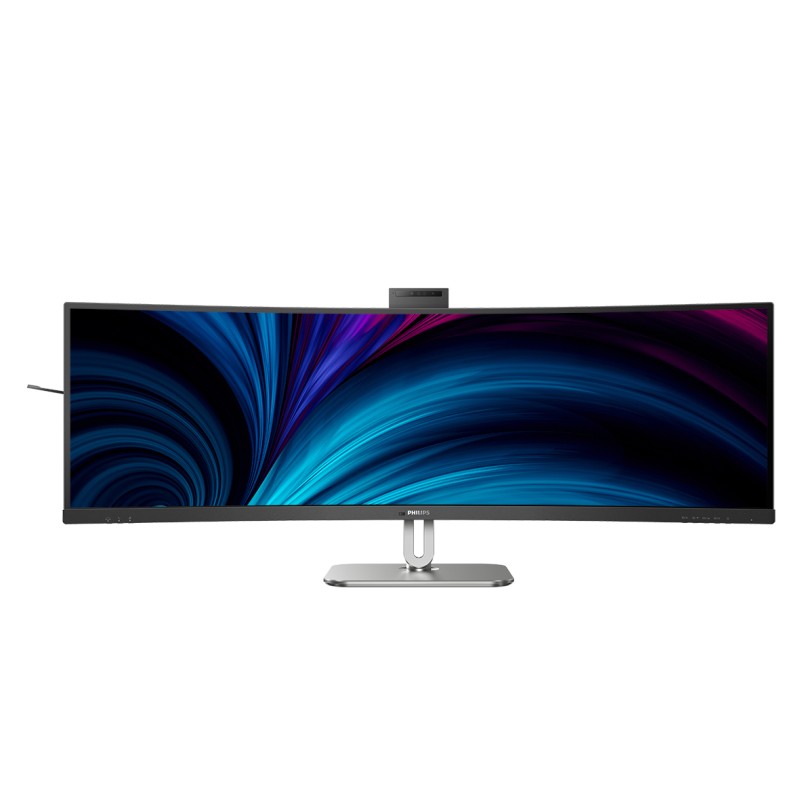 PHILIPS MONITOR CURVO 49 LED VA 32:9 4K UHD 4MS 450 CDM, REG ALTEZZA, USB-C DOCK, WEBCAM, DP/HDMI 49B2U5900CH