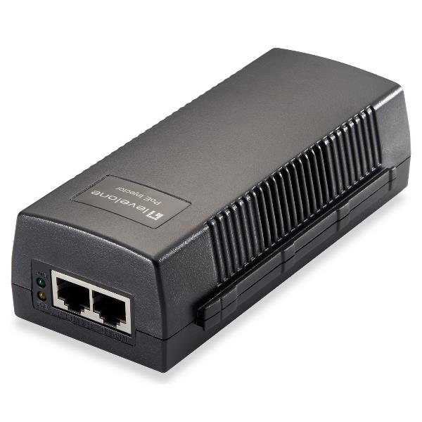 LEVEL ONE GIGABIT POE INJECTOR 802.3AT POI-3010