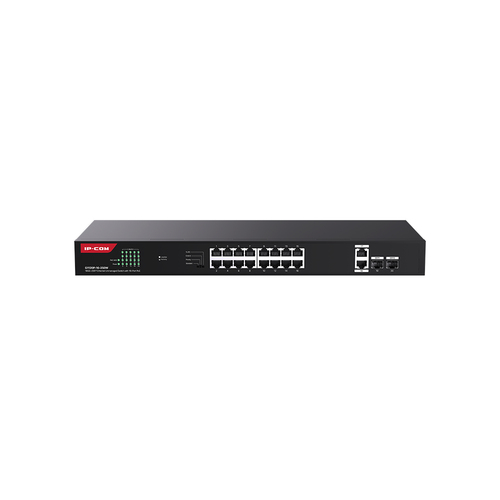 IP-COM SWITCH POE UNMANAGED, 20 PORT, 16 POE G1120P-16-250W