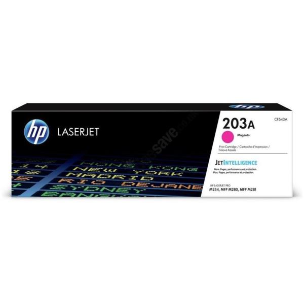 HP 203A ORIGINAL MAGENTA TONER CF543A