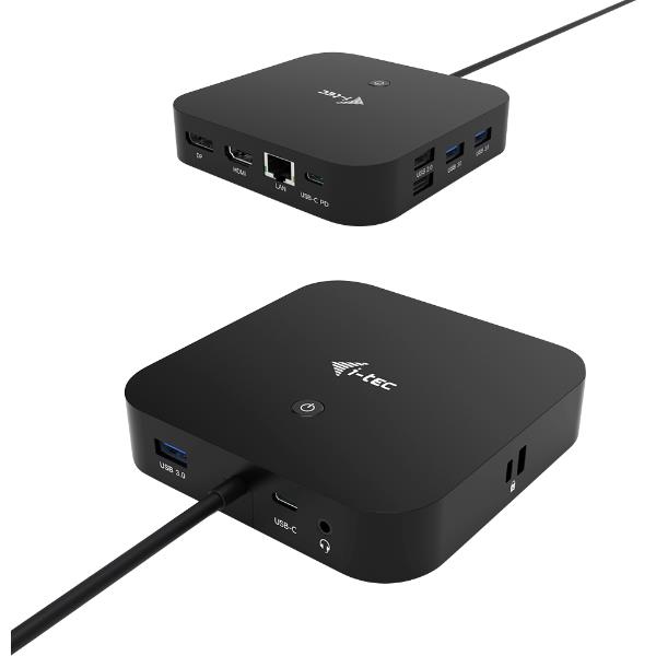 I-TEC USB-C HDMI DP + P. DELIVERY 100W C31HDMIDPDOCKPD