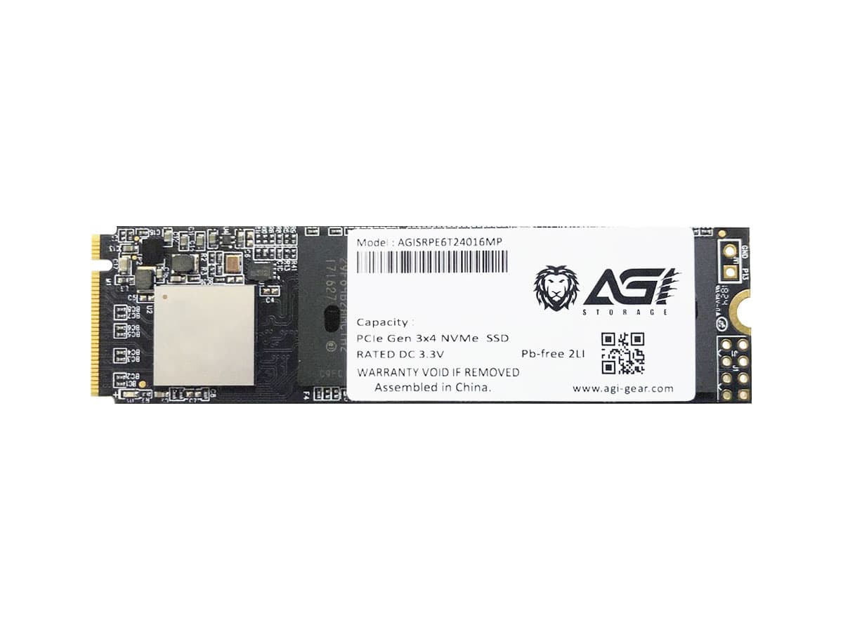 AGI SSD INTERNO AI218 2TB DRAM M.2 PCIE R/W 3500/3270 TLC GEN 3X4 AGI2T0GIMAI218