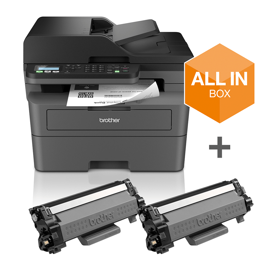 Brother MULTIFUNZIONE 4 IN 1 (PRINT, SCAN, COPY, FAX) A 32 MFCL2827DWXLRE1