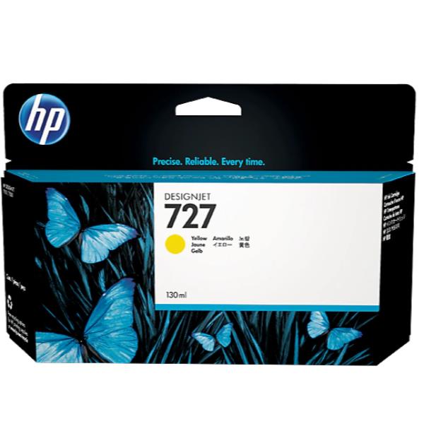 HP 727 130-ML YELLOW INK CARTRIDGE B3P21A