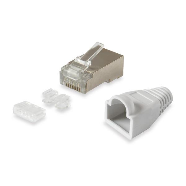 EQUIP RJ45 CONNECTOR STP CAT.6 WITH INSER 121181