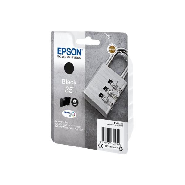 EPSON CARTUCCIA NERO 35 LUCCHETTO C13T35814020