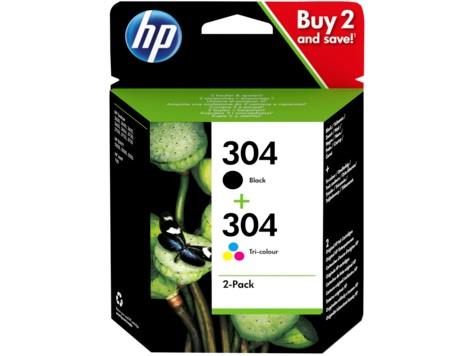 HP 304 INK CARTRIDGE COMBO 2-PACK 3JB05AE