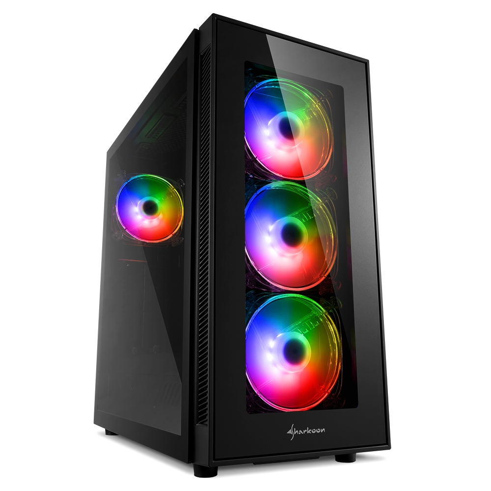 SHARKOON CASE TG5 PRO RGB, ATX, 2xUSB 3.0, 2xUSB 2.0, 7 SLOTS, TG5 PRO RGB