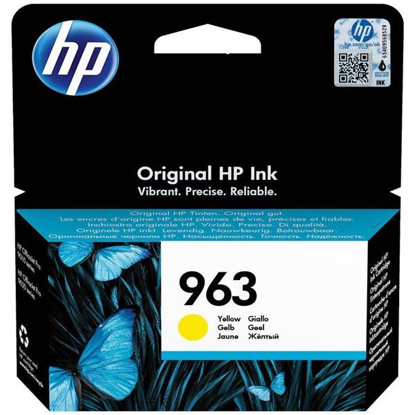 HP 963 GIALLO ORIGINAL INK 3JA25AE#BGX