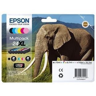 EPSON MULTIPACK 24XL 6PZ NERO E COLORI C13T24384011