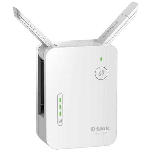 D-LINK RANGE EXTENDER WIRELESS AC1200 DUAL BAND 1 PORTA GIGABIT ANTENNA ESTERNA DAP-1620