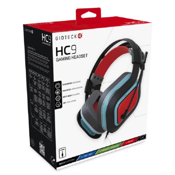 GIOTECK HC9 STEREO HEADSET SWITCH HC9NSW-11-MU