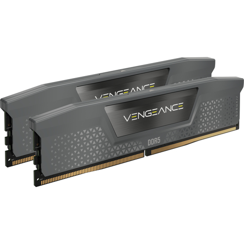 CORSAIR RAM VENGEANCE DDR5 32GB 2 x 16GB DDR5 5200 CL40-40-40-77 1.25V INTEL XMP AMD EXPO - GREY CMK32GX5M2B5200Z40