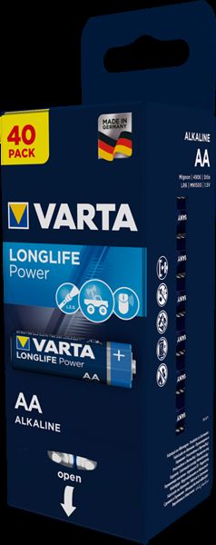 VARTA CF40 LONGLIFE POWER BLU AA BIG BOX 4906121194