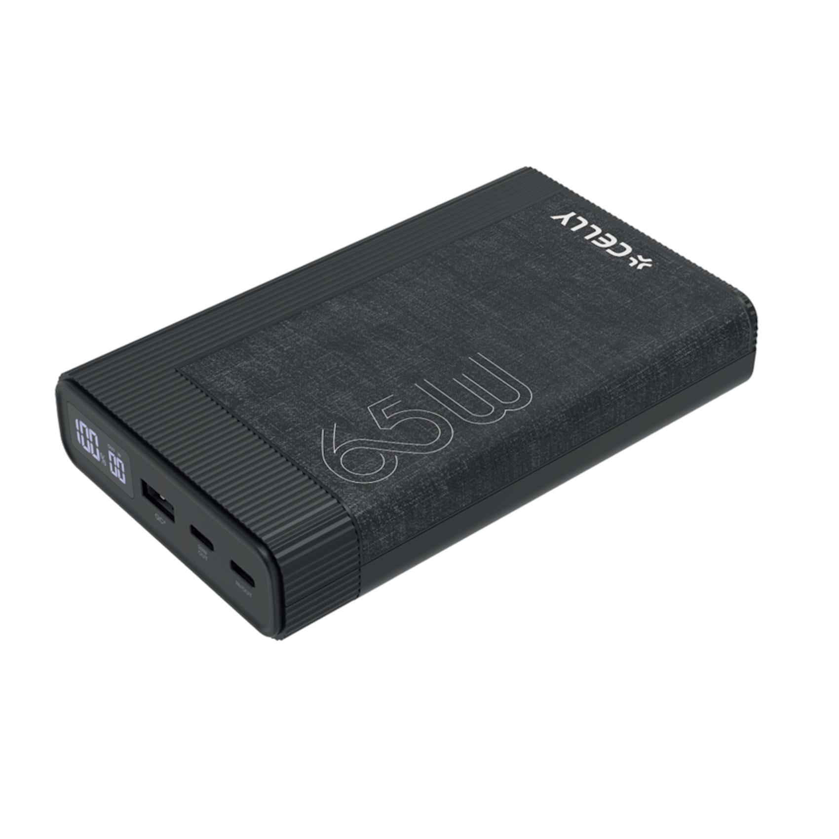 CELLY POWER BANK PD65W 20000 EVO BK PBPD65W20EVOBK