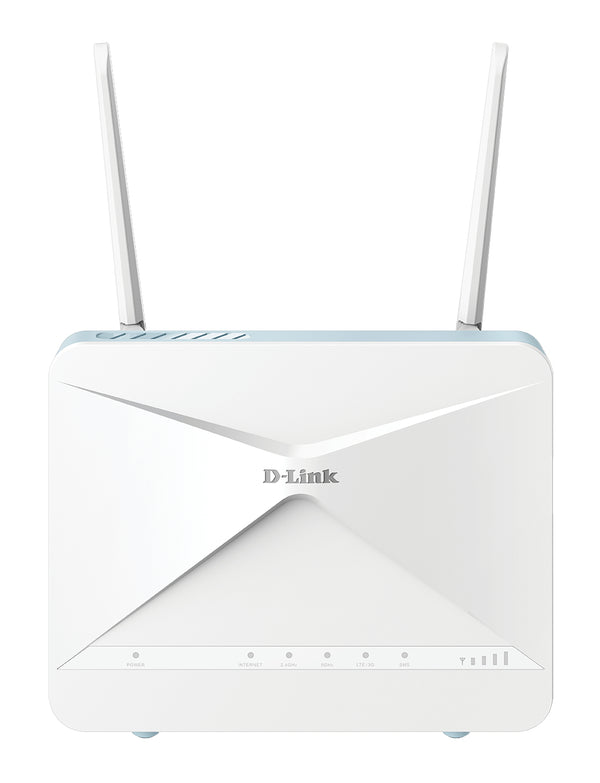 D-Link G415/E router wireless Gigabit Ethernet Dual-band (2.4 GHz/5 GHz) 4G Blu, Bianco