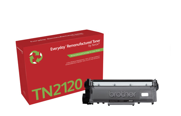 Everyday Rigenerato Toner rigenerato Everyday™ di Xerox Mono compatibile con Brother TN2120, High capacity