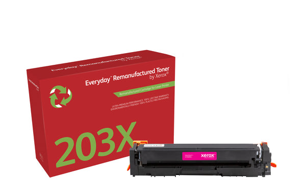 Everyday Toner rigenerato ™ di Xerox Magenta compatibile con HP 203X (CF543X), High capacity