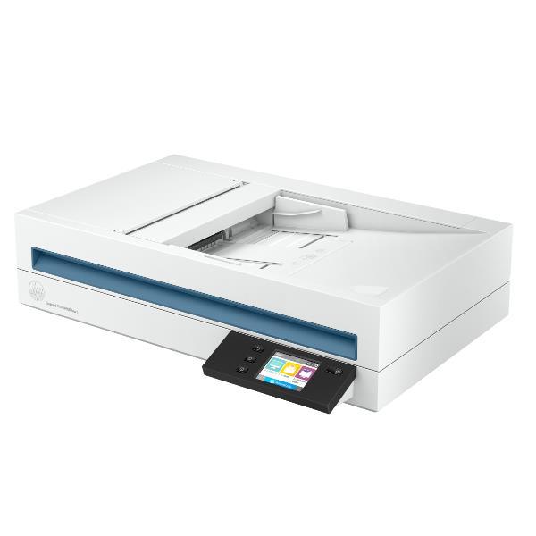 HP Scanjet Pro N4600 fnw1 Scanner piano e ADF 1200 x 1200 DPI A5 Bianco