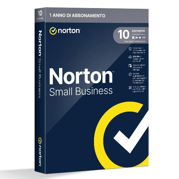 Norton NORTON SMALL BUSINESS 1 USER 10 DEVICE 1Y BOX 21454860