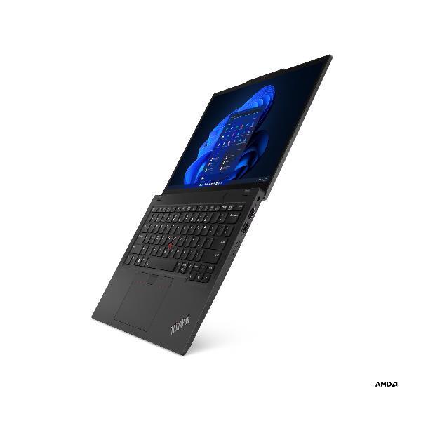 Lenovo ThinkPad X13 AMD Ryzen™ 7 PRO 7840U Computer portatile 33,8 cm (13.3") WUXGA 16 GB LPDDR5x-SDRAM 512 GB SSD Wi-Fi 6E (802.11ax) Windows 11 Pro Nero