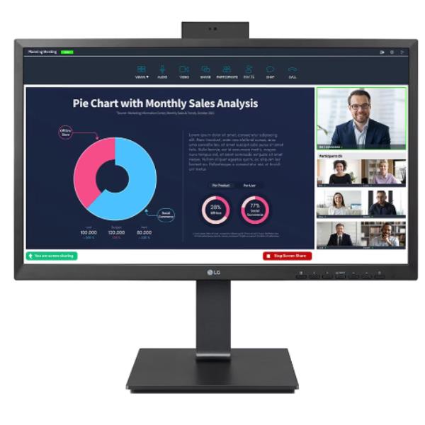 Lg 23.8  IPS 1920X1080 HDMI DP USB-C USBX3 MULTIMED 24BP75CP-B.AEU
