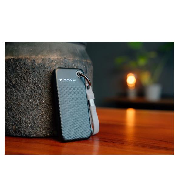 Verbatim VERBATIM POCKET SSD USB 3.2 GEN 2 1TB BLACK/GREY 32190