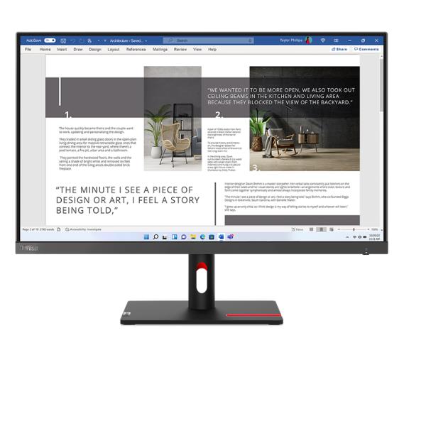 Lenovo TS THINKVISION S27I-30 27FHD IPS VGA,2XHDMI 63DFKAT4EU