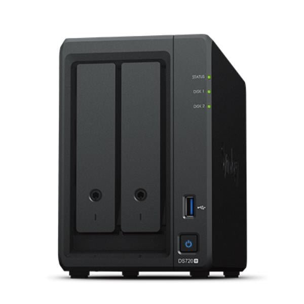 Synology DS 2-BAY PLUS AMD RYZEN R1600 DC 3.1GHZ 2GB DDR4 DS723+