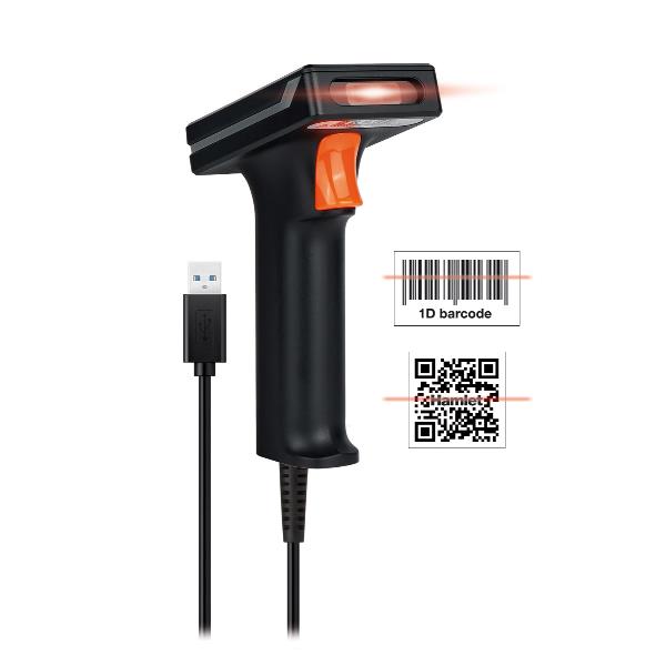 Hamlet BARCODE SCANNER INDUSTRIALE 2D/1D/QR  USB HBCS2D120U
