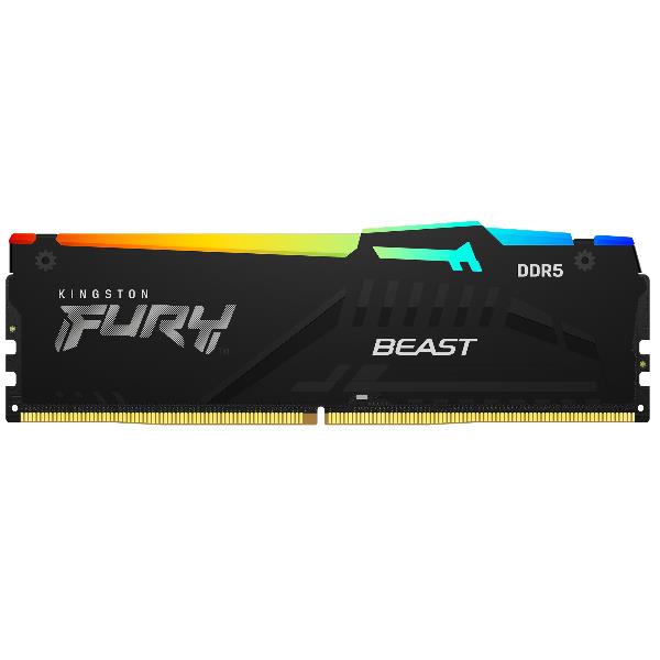 Kingston Technology FURY Beast 32GB 6000MT/s DDR5 CL30 DIMM (Kit da 2 moduli) RGB EXPO