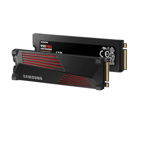 Samsung SAMSUNG SSD 990 PRO 1TB M.2 PCIE 4.0 W/HEATSINK MZ-V9P1T0GW
