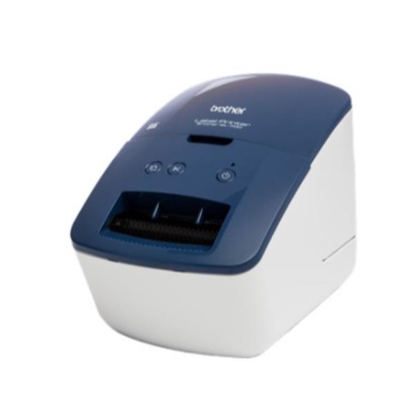 Brother QL-600B stampante per etichette (CD) Termica diretta 300 x 600 DPI 71 mm/s Cablato DK