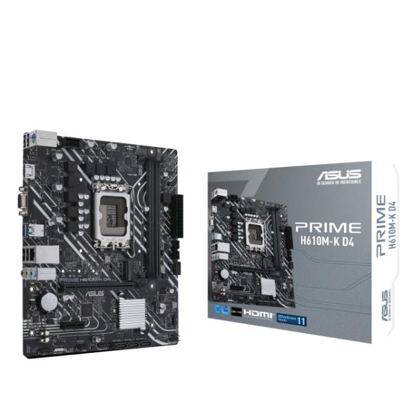Asus ASUS SCHEDA MADRE PRIME H610M-K D4 M-ATX 90MB1A10-M0EAY0