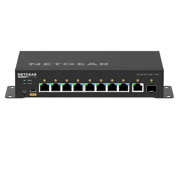 Netgear 8X1G POE+ 110W 1X1G AND 1XSFP MANAGED SWITCH GSM4210PD-100EUS