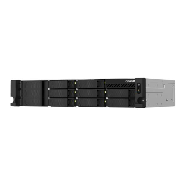 Qnap 8BAY SHORT DEPTH RACKMOUNT NAS INTEL 4C 8GB RAM TS-864EU-RP-8G