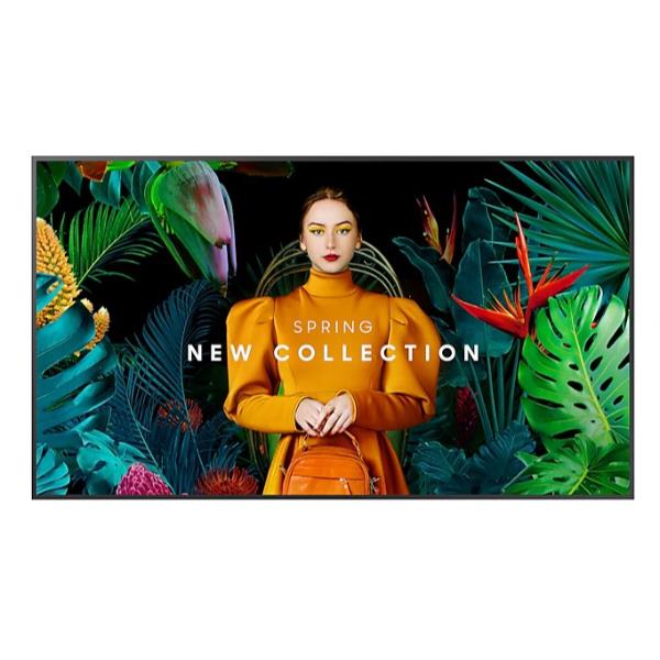 Samsung QB75C Pannello piatto per segnaletica digitale 190,5 cm (75") LCD Wi-Fi 350 cd/m² 4K Ultra HD Nero Processore integrato Tizen 16/7